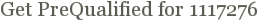 Get Pre-Qualified for 1117276